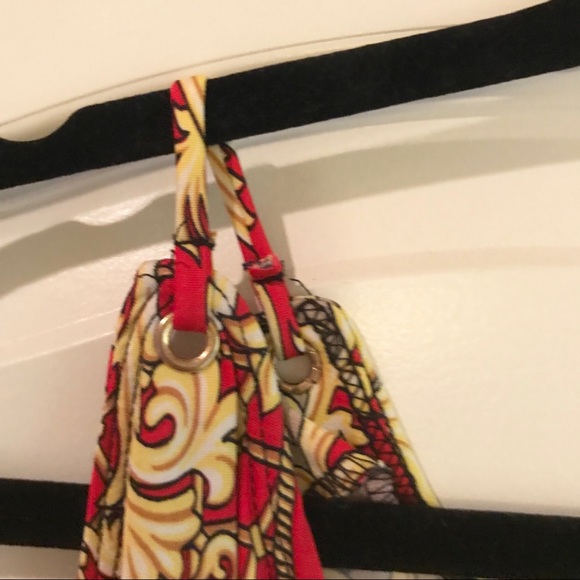 NWOT Faux wrap cold shoulder top - Picture 5 of 6